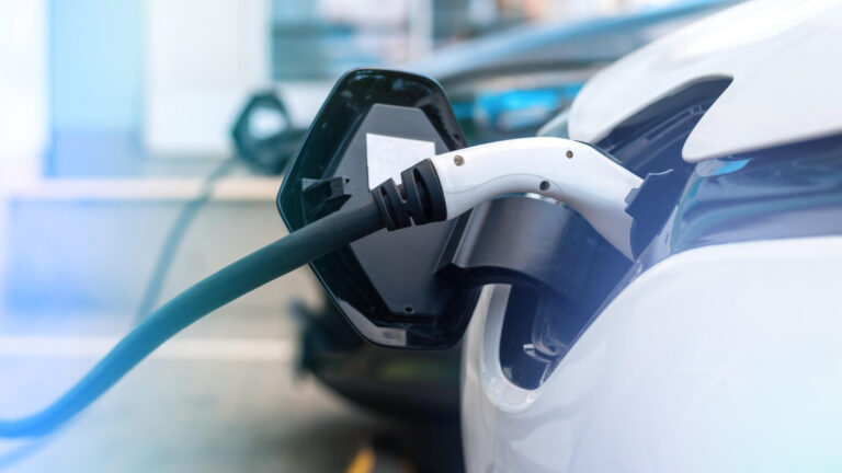 Charging electric car